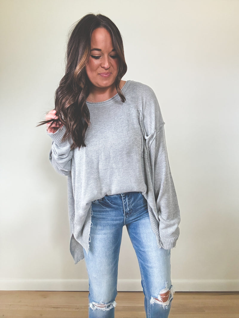 Chloe Sweater Grey