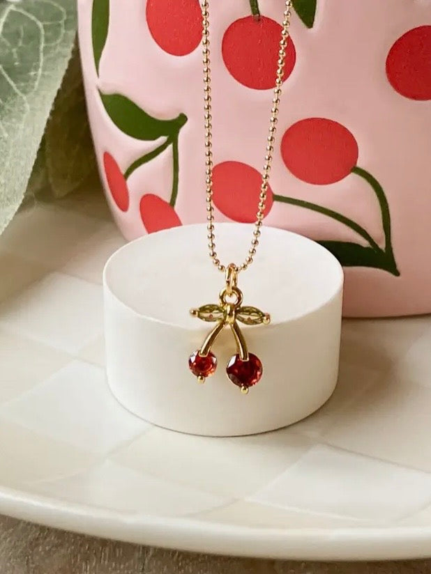 Cherry On Top Necklace