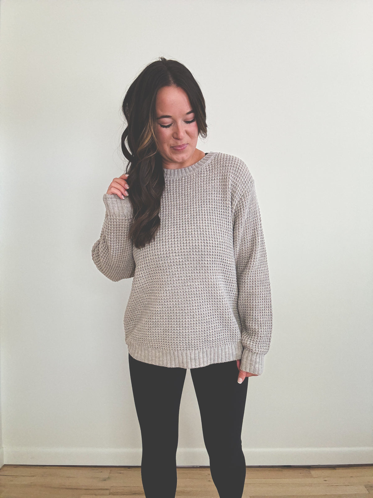 Tatum Sweater Heather Mocha