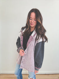 Kamrie Shacket Mauve