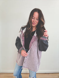 Kamrie Shacket Mauve