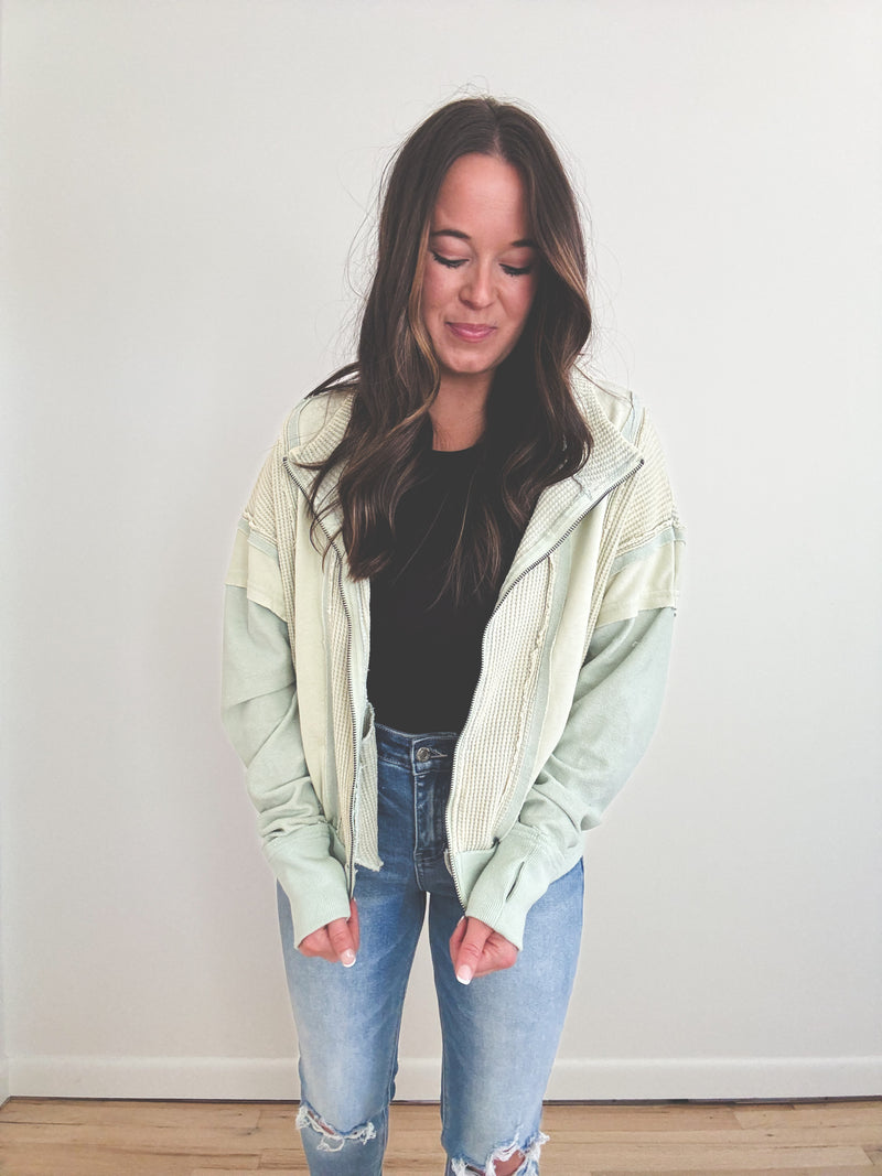 Lottie Front Zipper Jacket