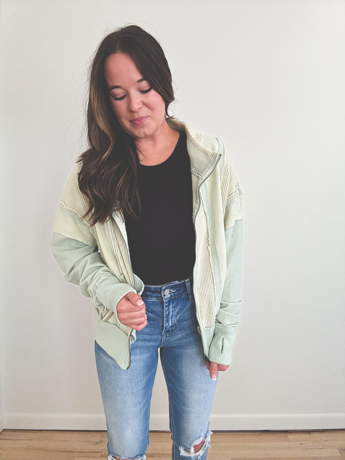 Lottie Front Zipper Jacket