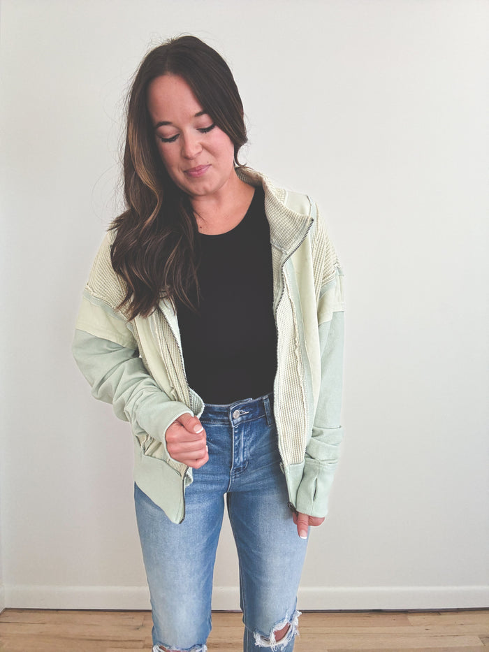 Lottie Front Zipper Jacket